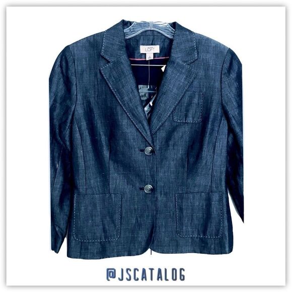 LOFT Pantsuit 2-Piece Jacket & Pants 4P - Picture 1 of 8